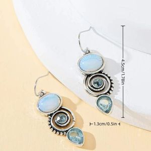 Water Drop Decor Drop Earrings